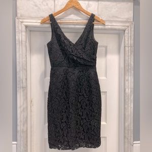 Black lace J. Crew dress, size 0